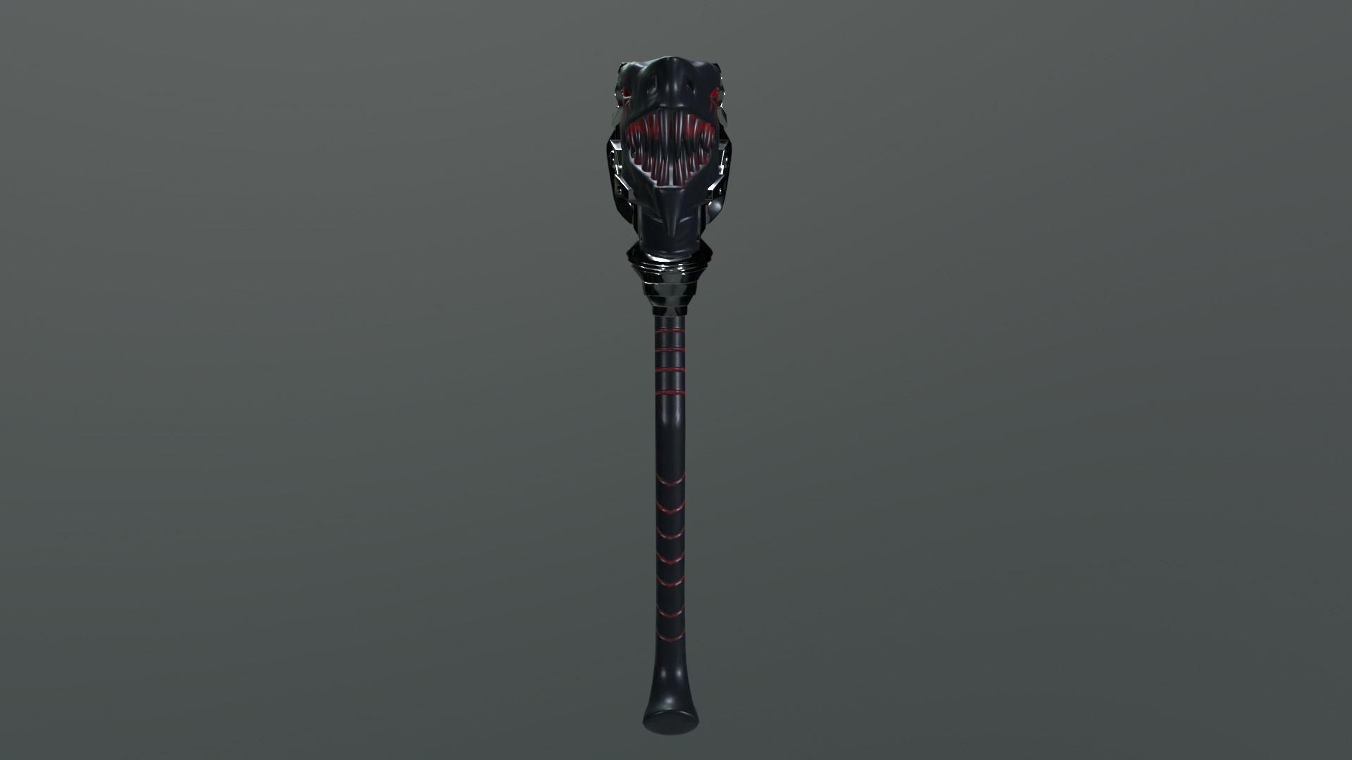 Dino Hammer Low-poly 3D model_2