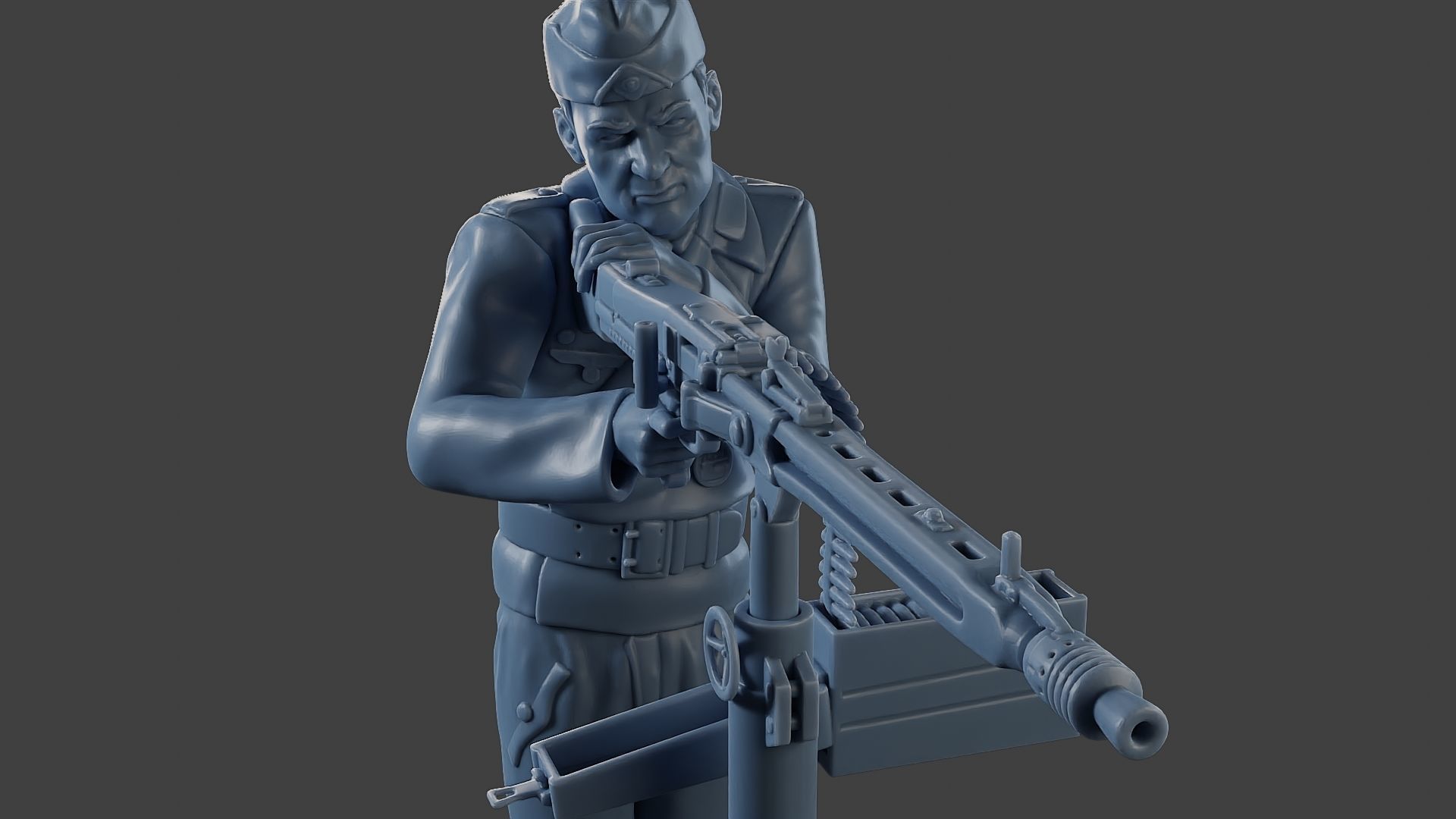 German Tank Crew unit ww2 GTC2 001 3D print model_19