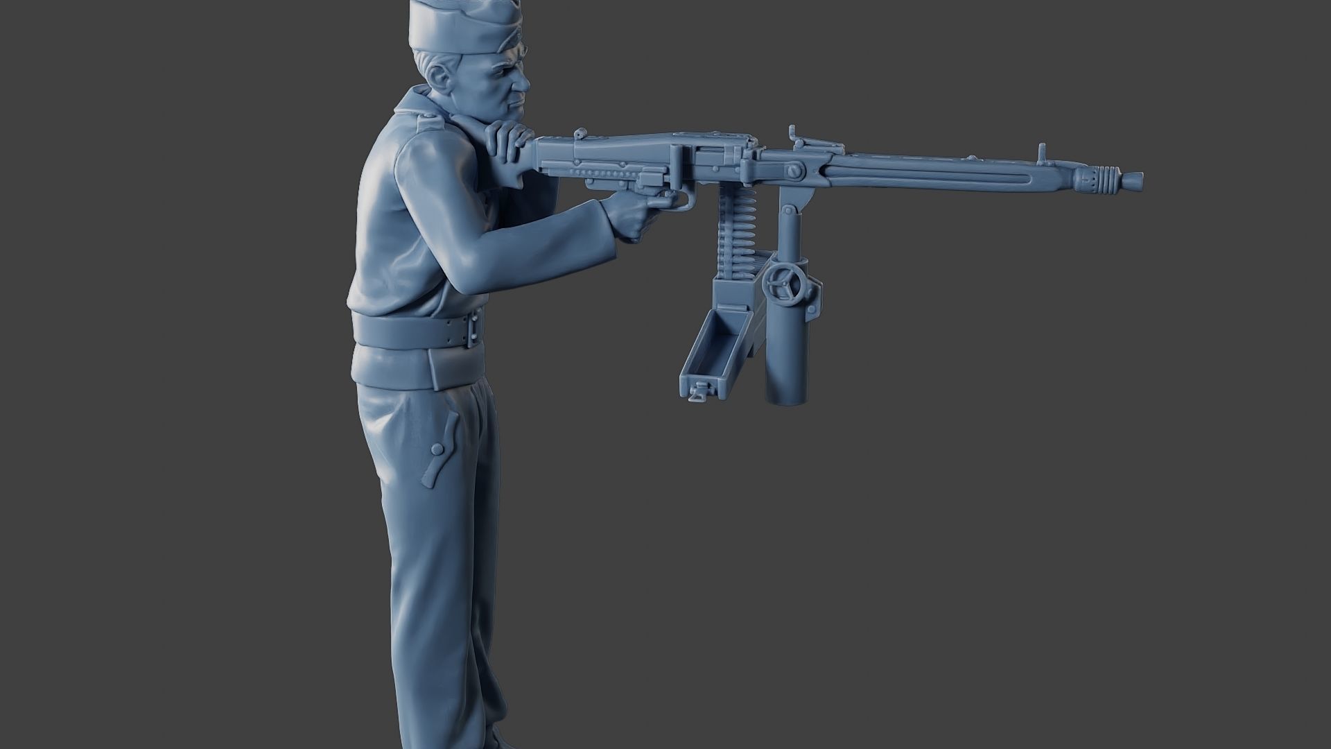 German Tank Crew unit ww2 GTC2 001 3D print model_30