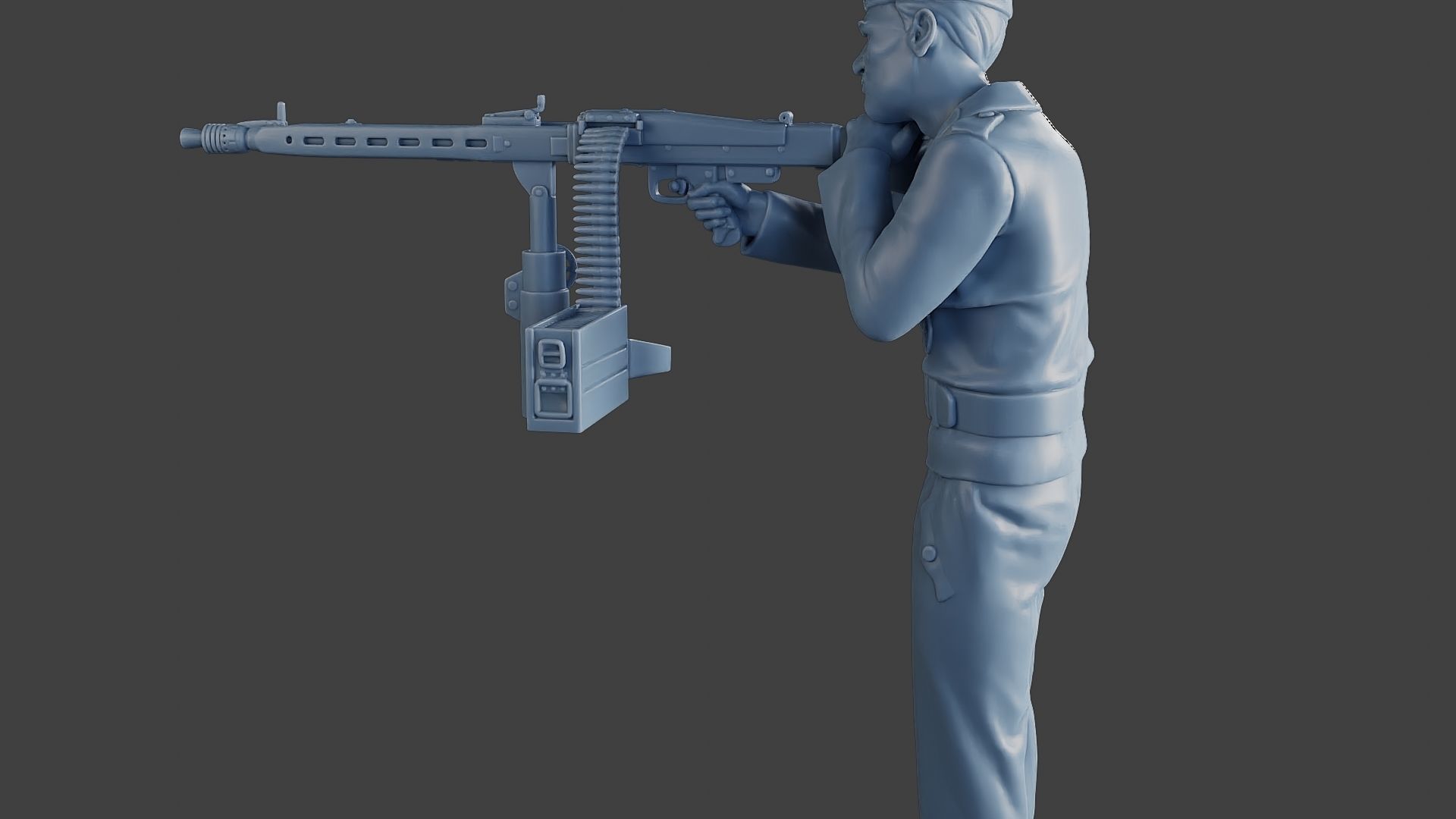 German Tank Crew unit ww2 GTC2 001 3D print model_26