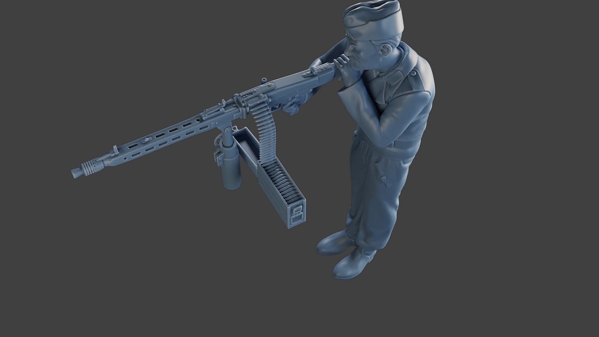 German Tank Crew unit ww2 GTC2 001 3D print model_15