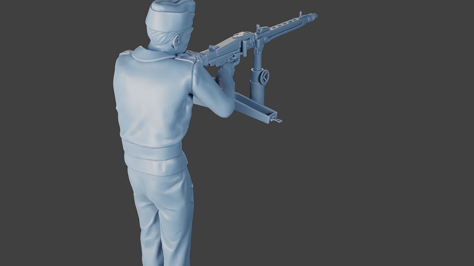 German Tank Crew unit ww2 GTC2 001 3D print model_24