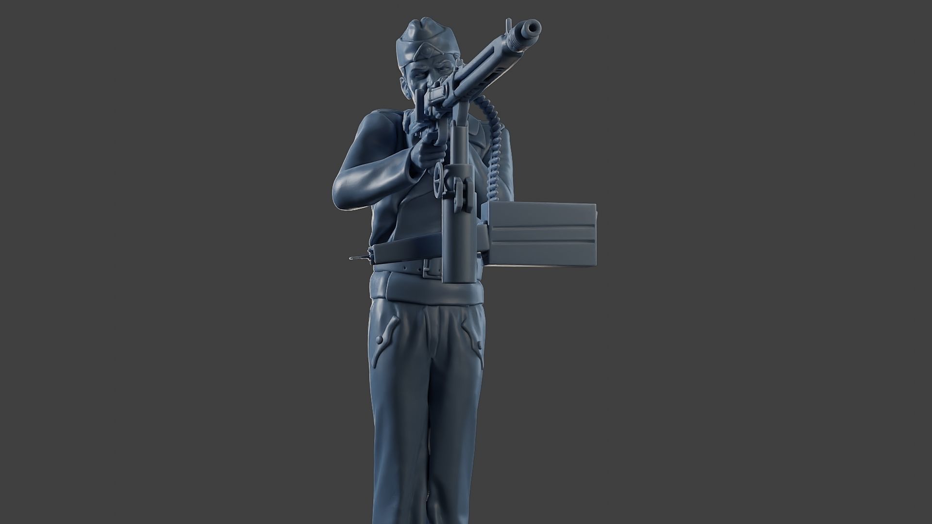 German Tank Crew unit ww2 GTC2 001 3D print model_28