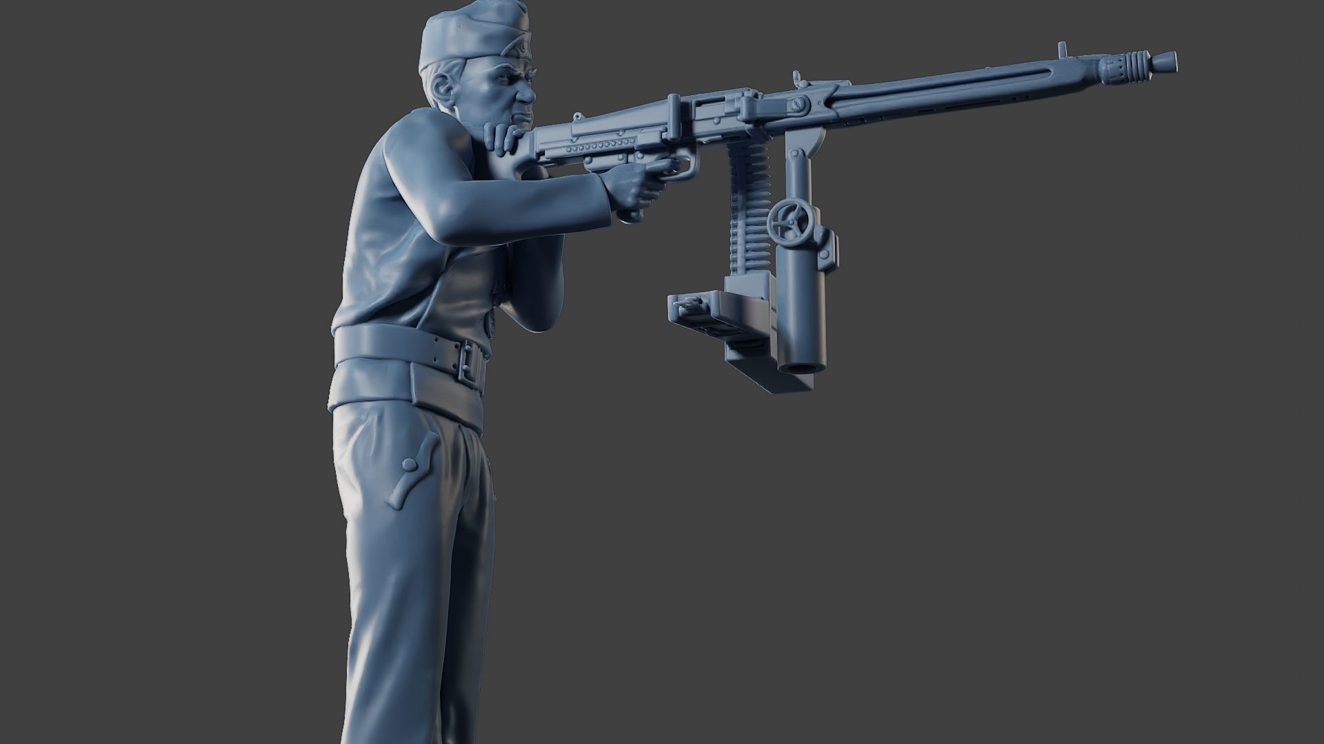 German Tank Crew unit ww2 GTC2 001 3D print model_29