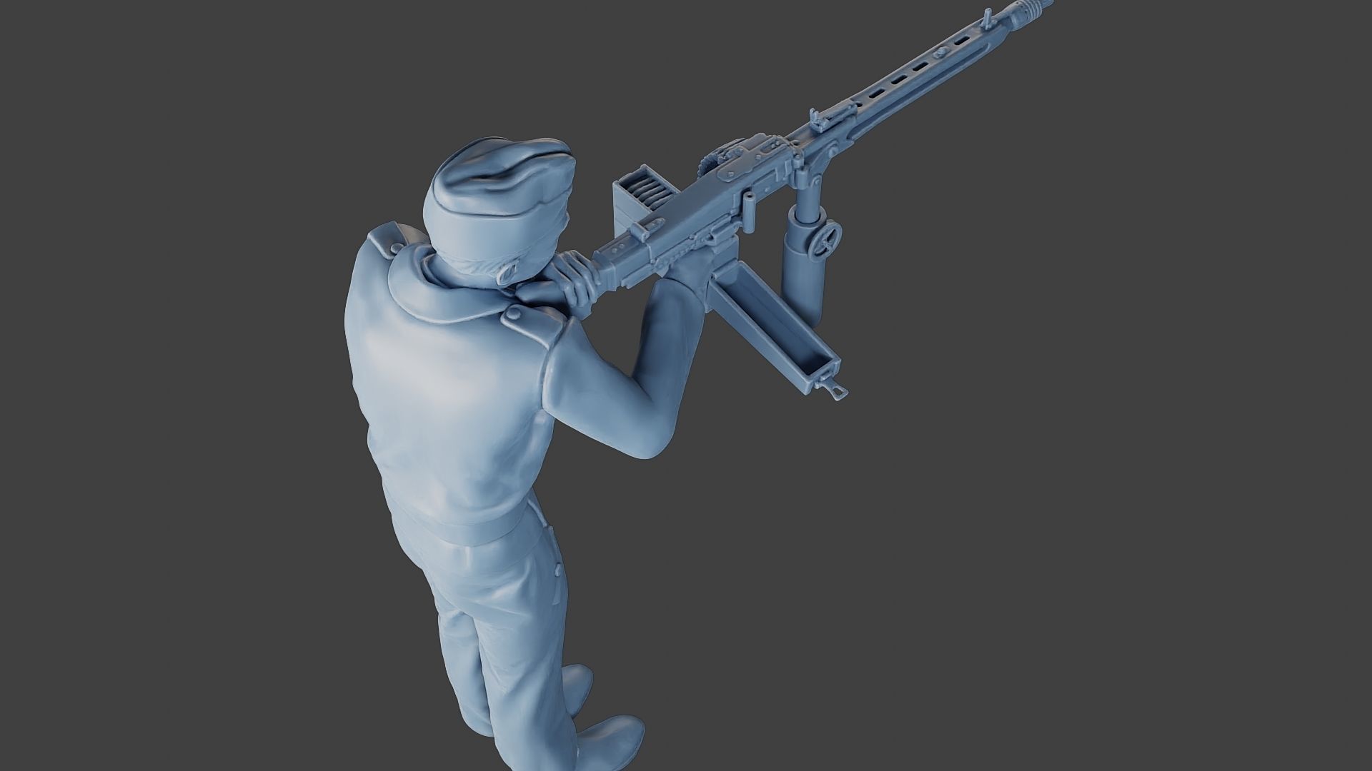 German Tank Crew unit ww2 GTC2 001 3D print model_22