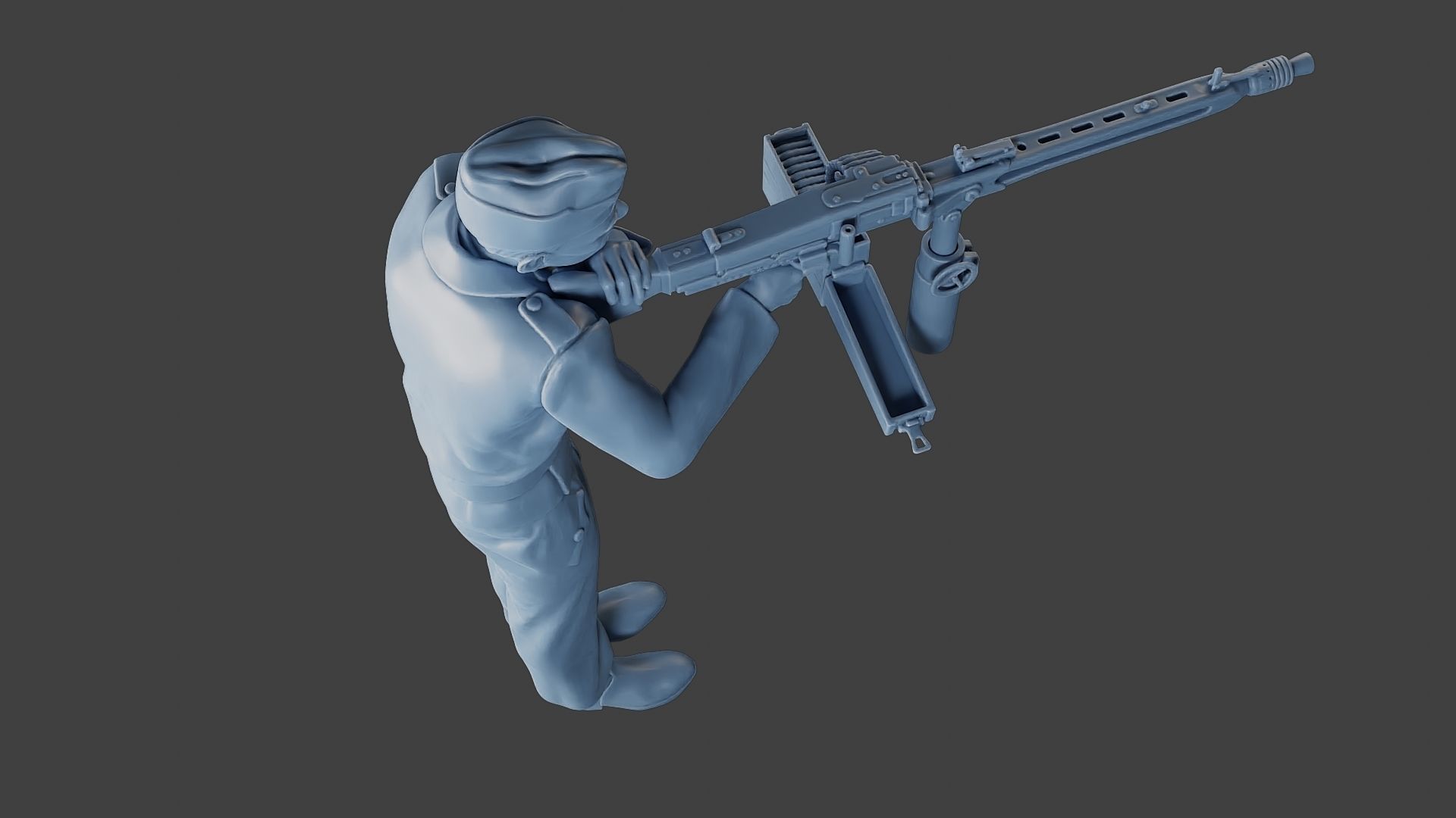 German Tank Crew unit ww2 GTC2 001 3D print model_23