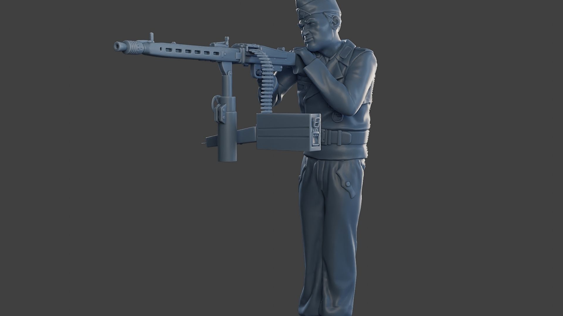 German Tank Crew unit ww2 GTC2 001 3D print model_27