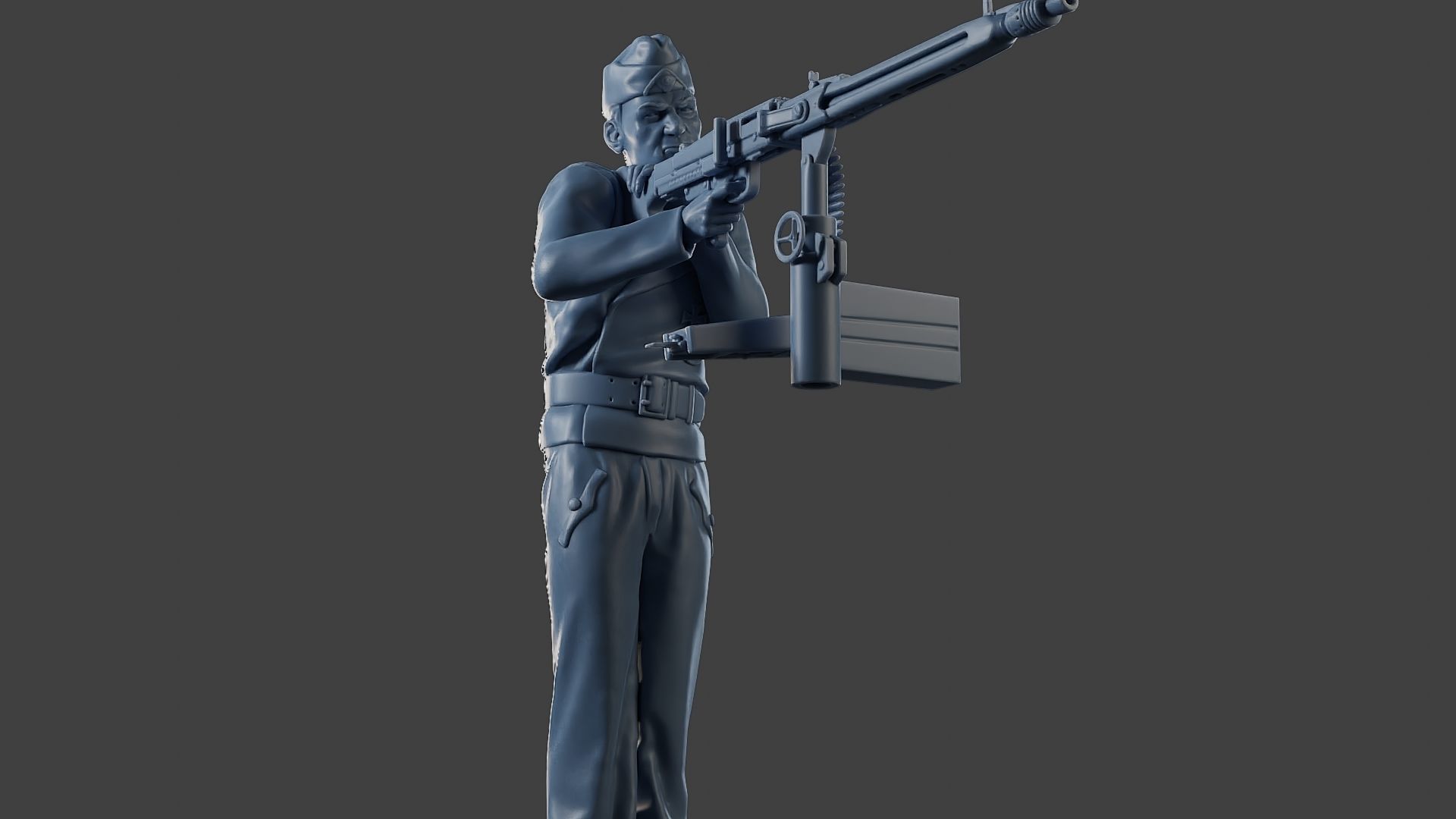 German Tank Crew unit ww2 GTC2 001 3D print model_13