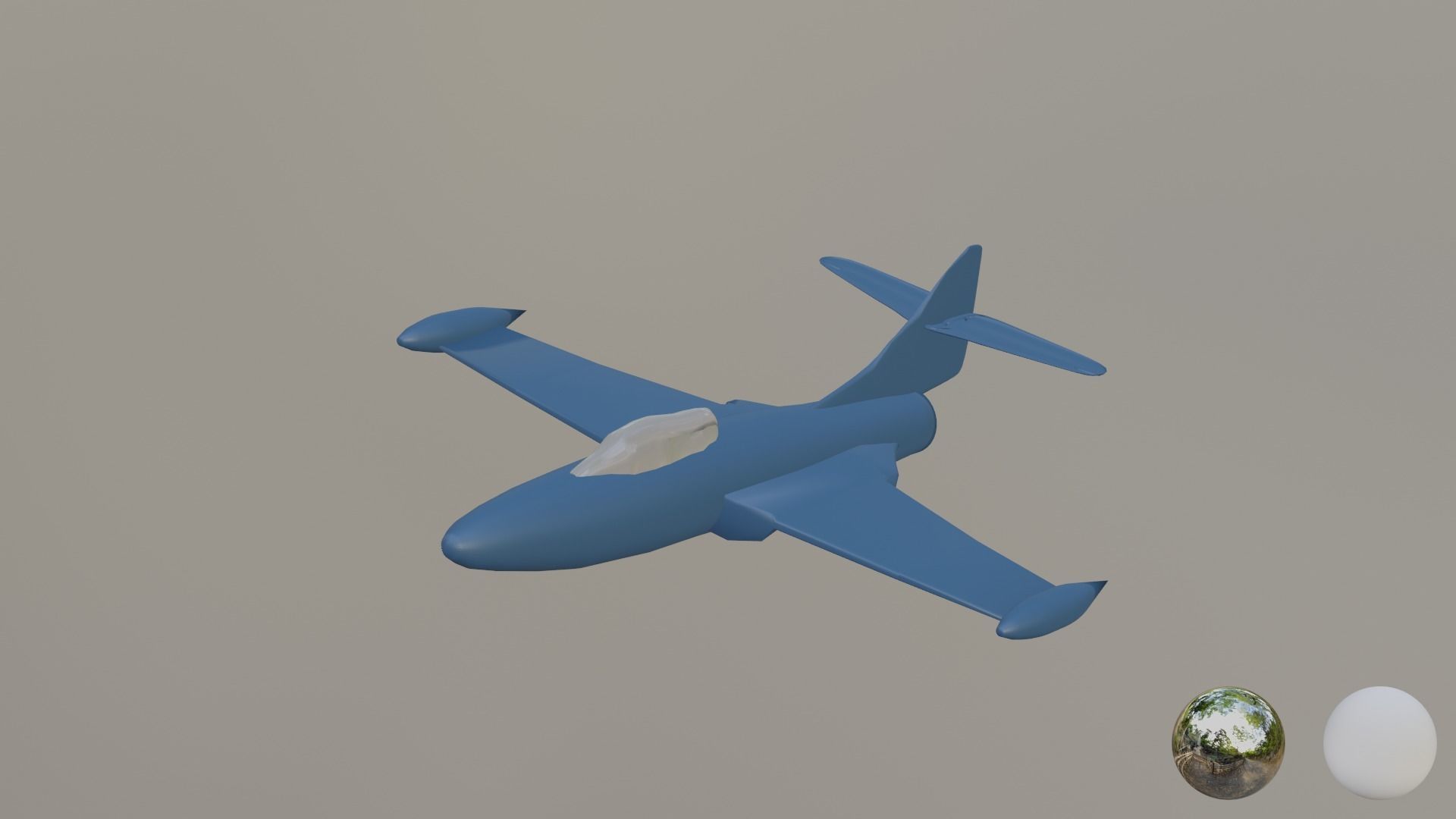 F9F-2 Panther 3D model_1