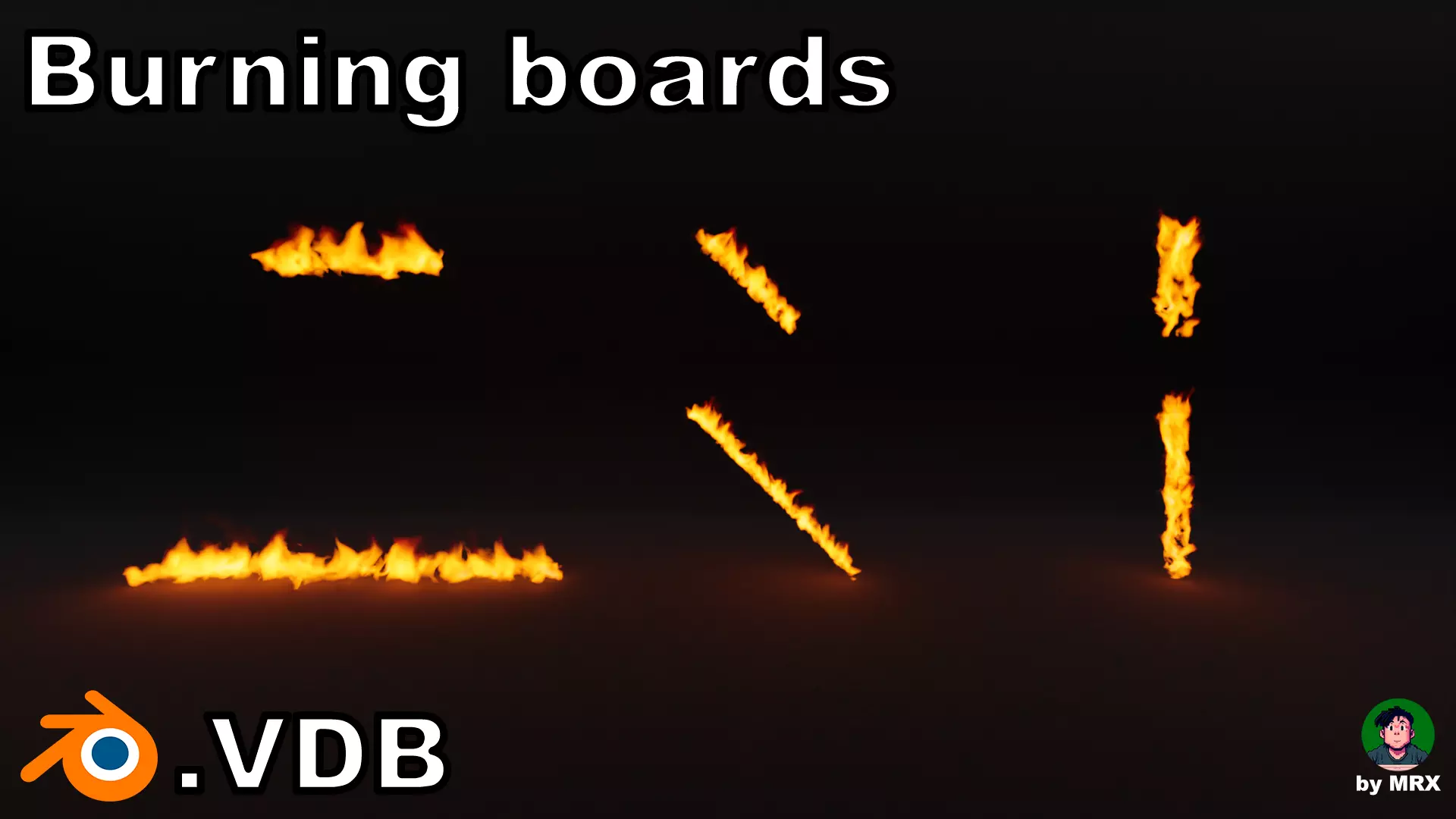 Burning boards vdb 3D model_0