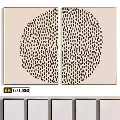 Plaster Two Photo Frame 423