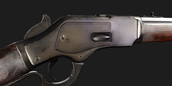 winchester 1873 Low-poly 3D model