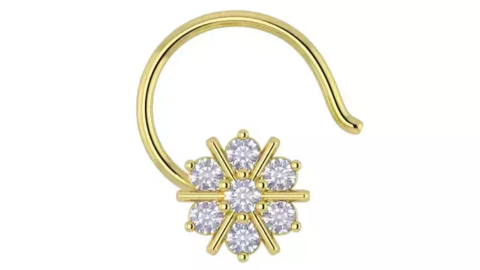 Women nosepin 3dm print model