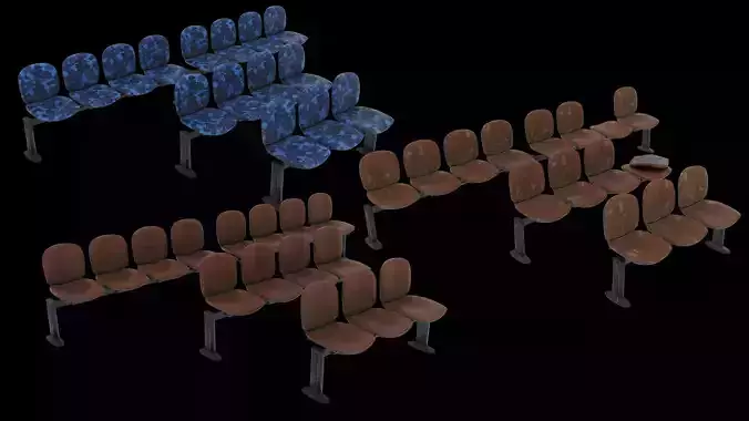 Waiting Room Chairs Pack