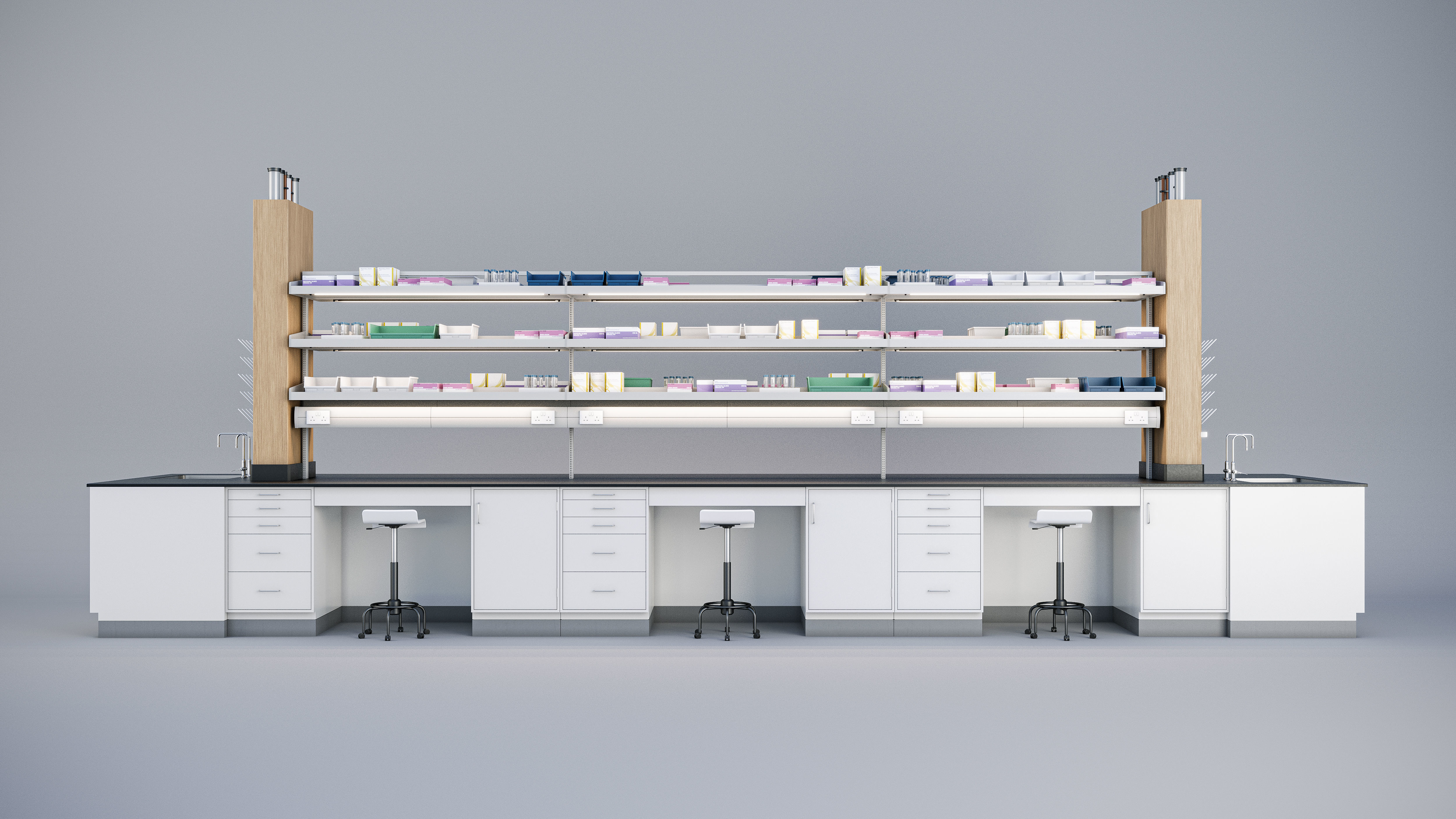 Laboratory - Workspace 3D model_2