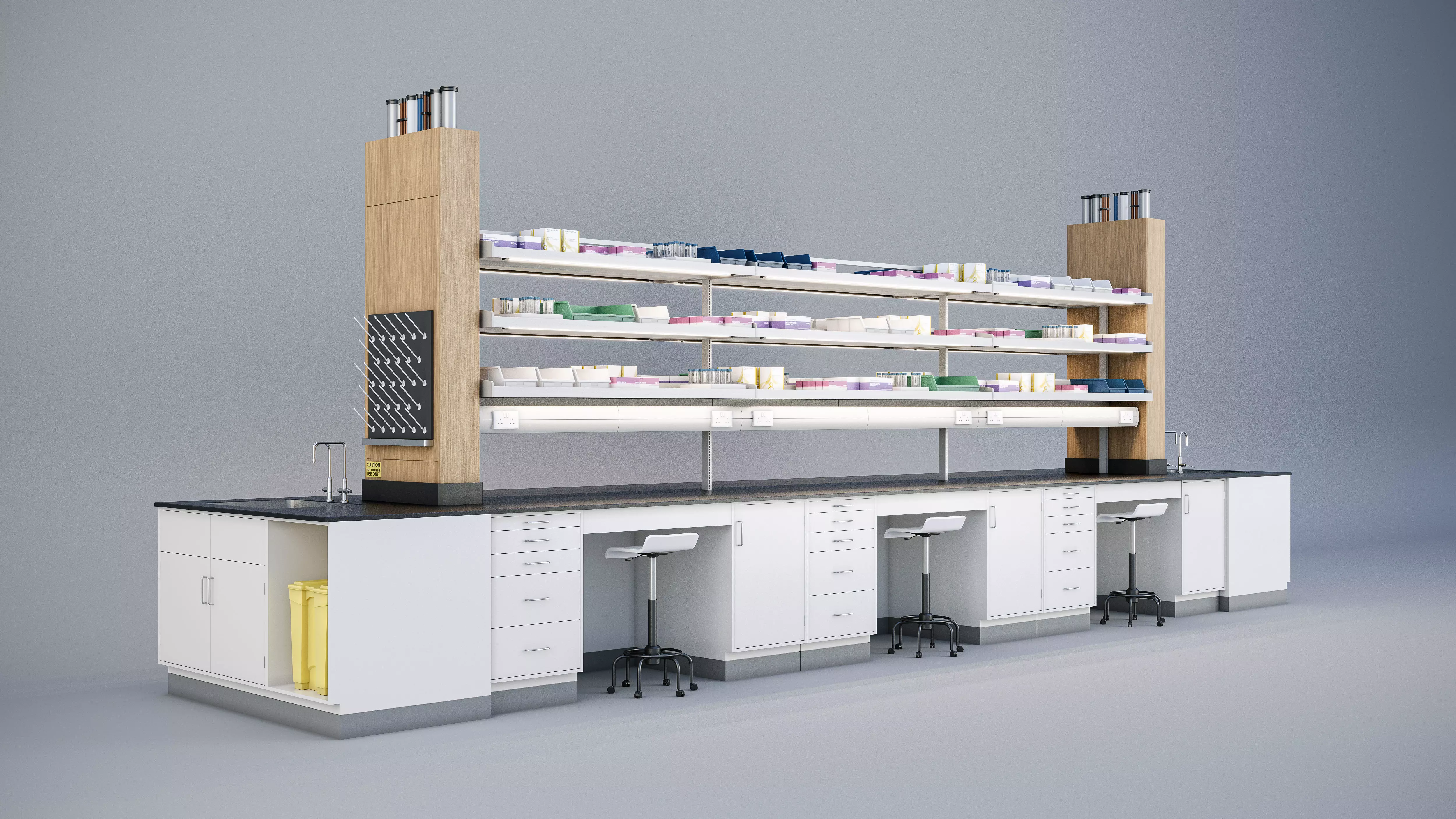 Laboratory - Workspace 3D model_0