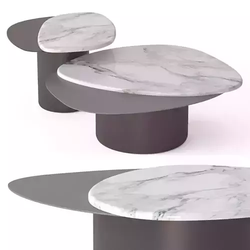 Natuzzi Splash coffee tables 3D model
