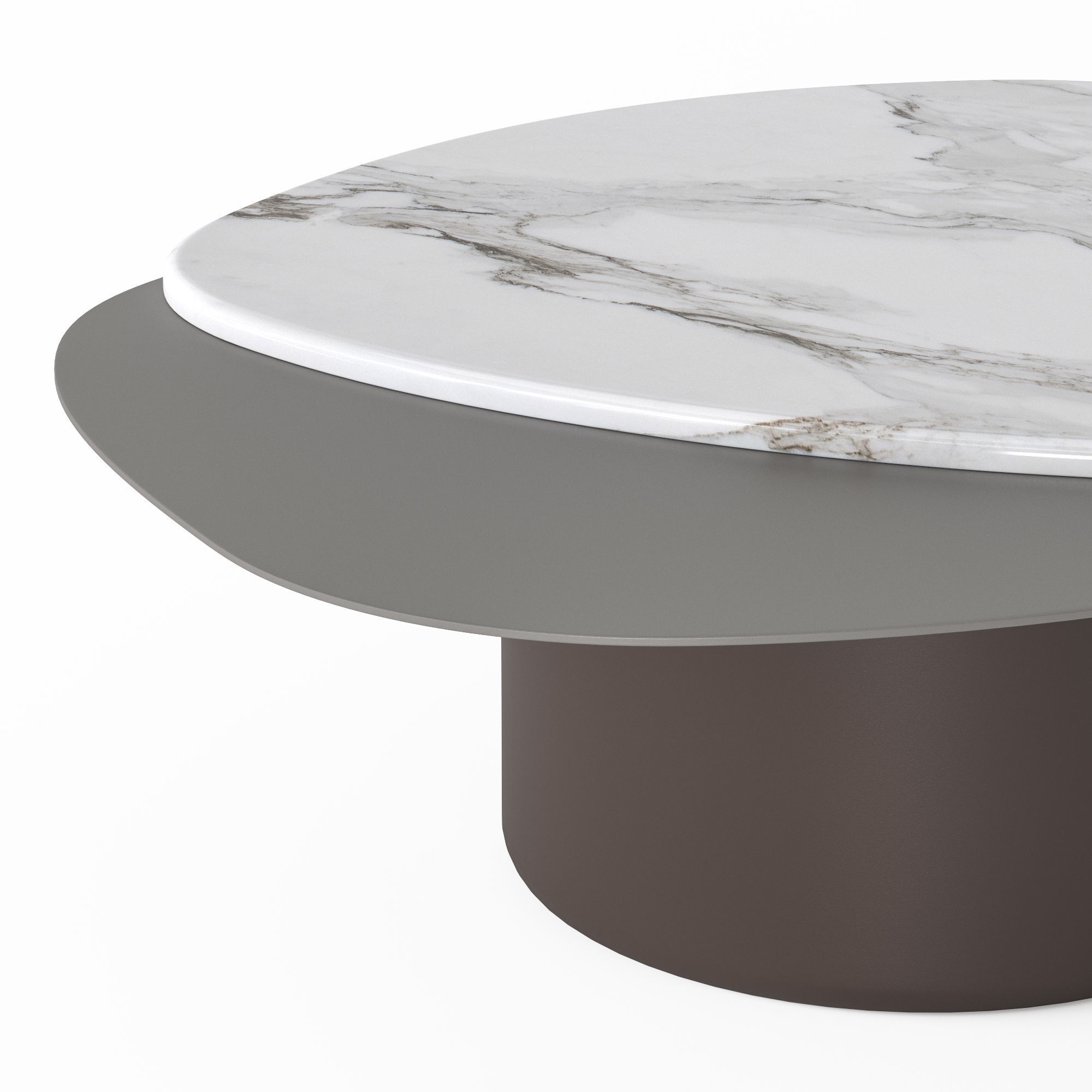 Natuzzi Splash coffee tables 3D model_3