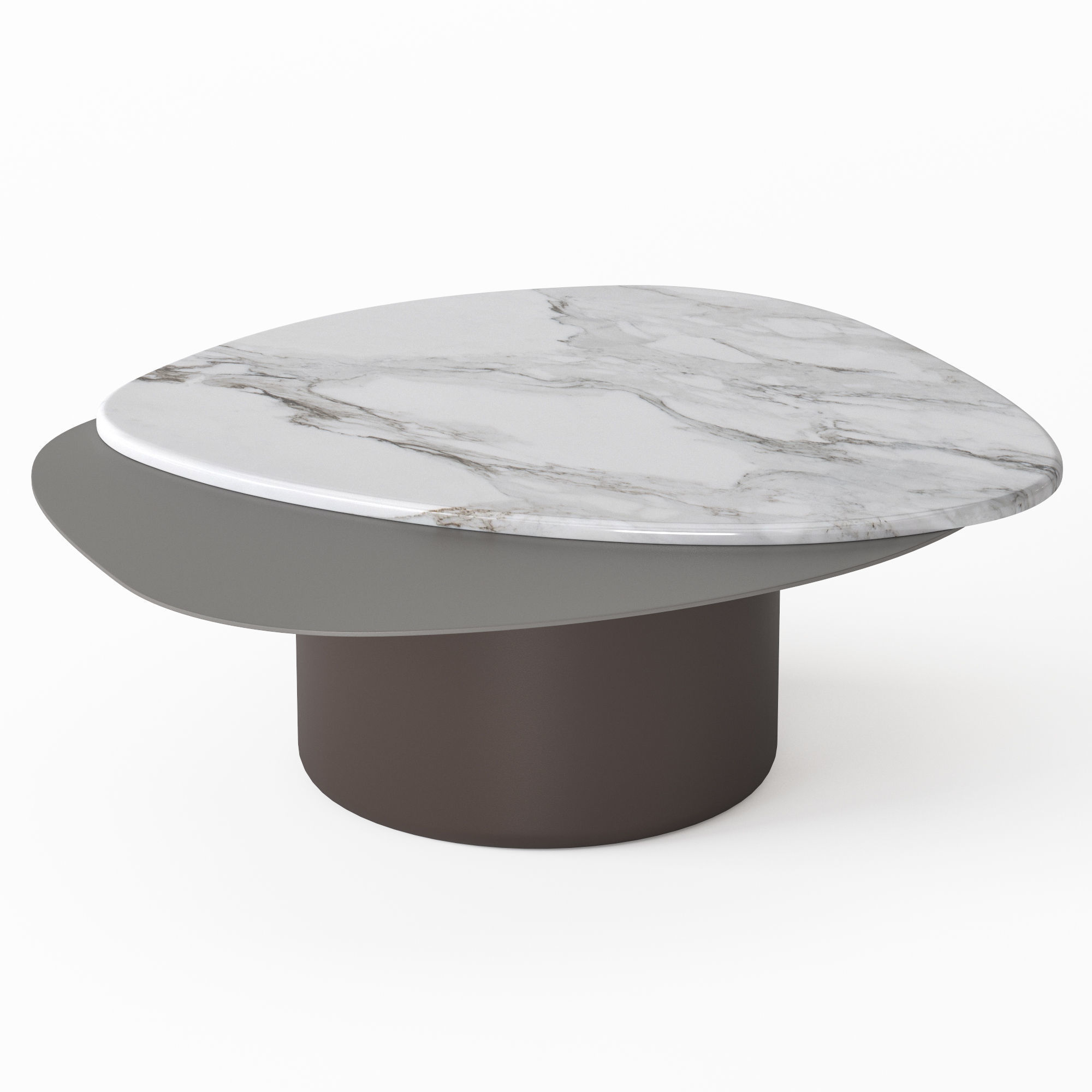 Natuzzi Splash coffee tables 3D model_2