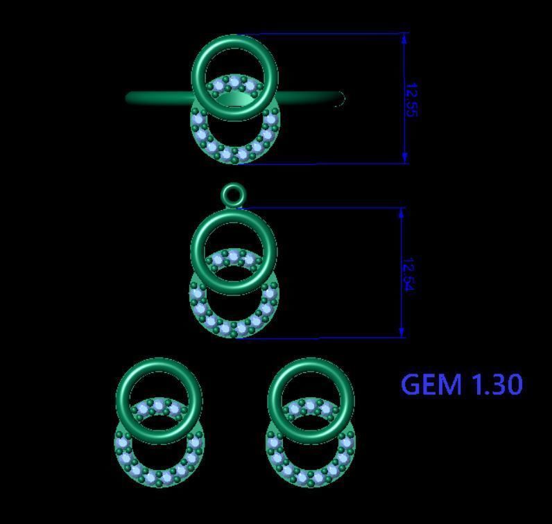 Lightweight mini set 3D print model_4
