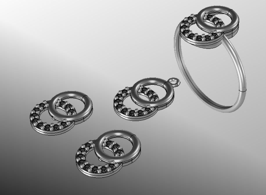 Lightweight mini set 3D print model_3