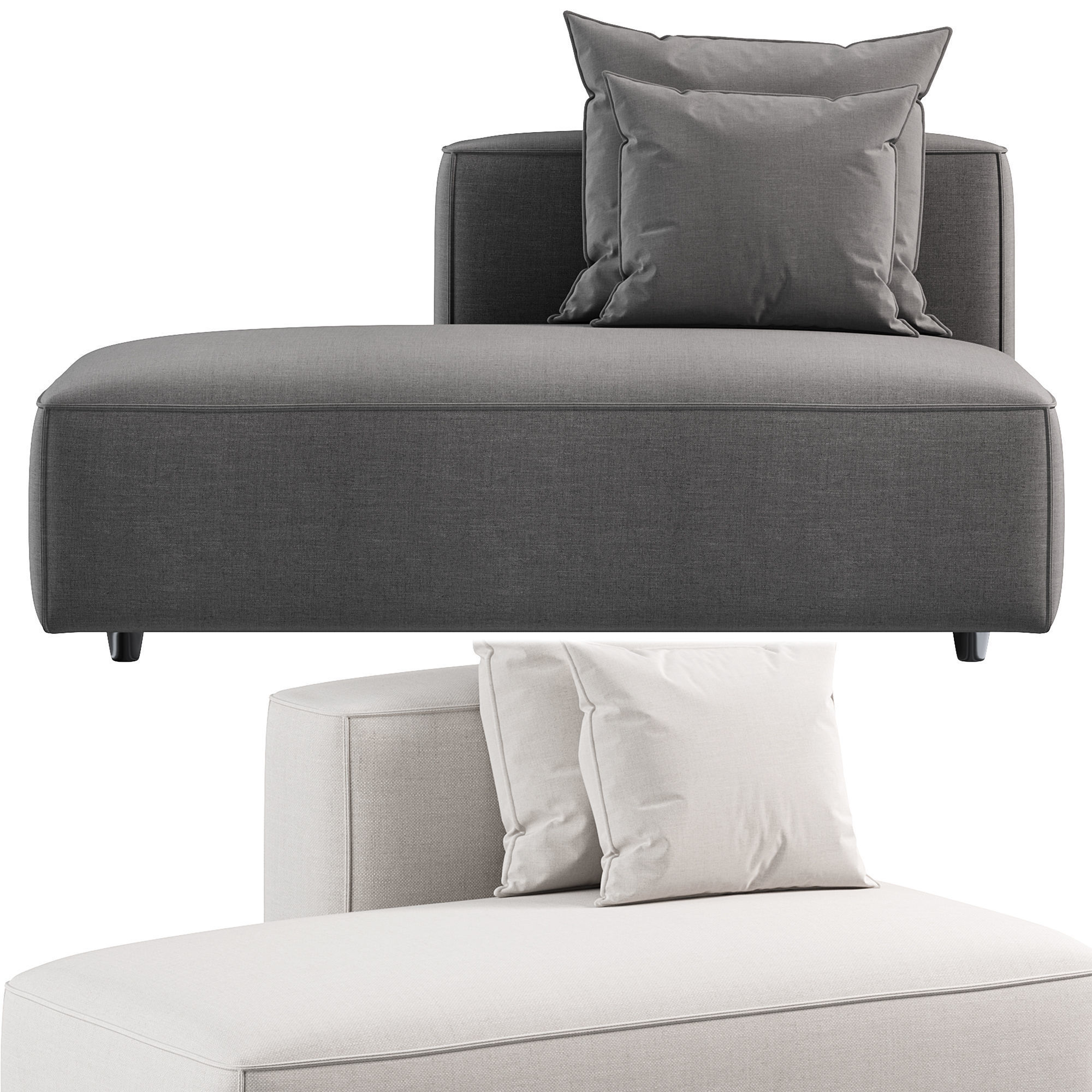  Coburn Bumper Sofa By Arhaus 3D model_1