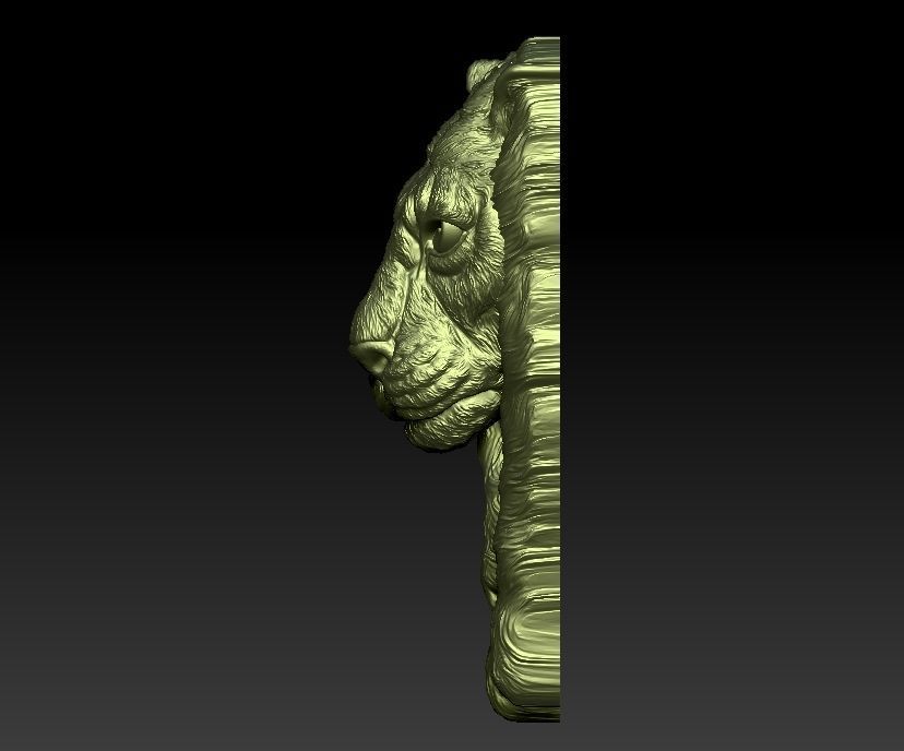 Panther Logo 3D print model_6