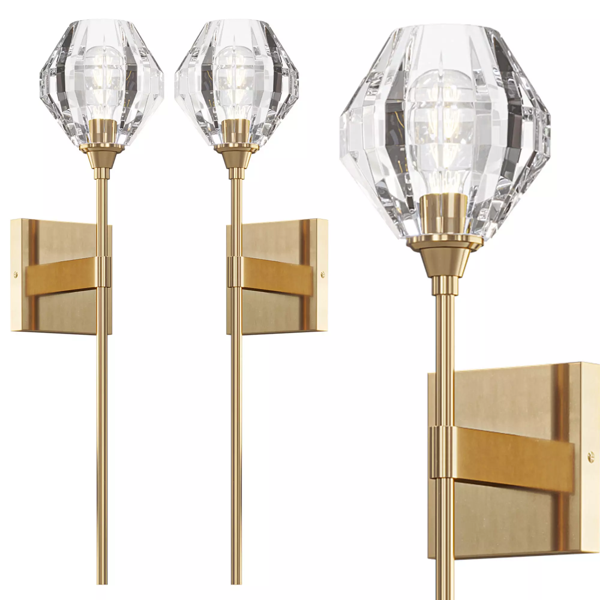 Amoroso Wall Sconce By Arhaus 3D model