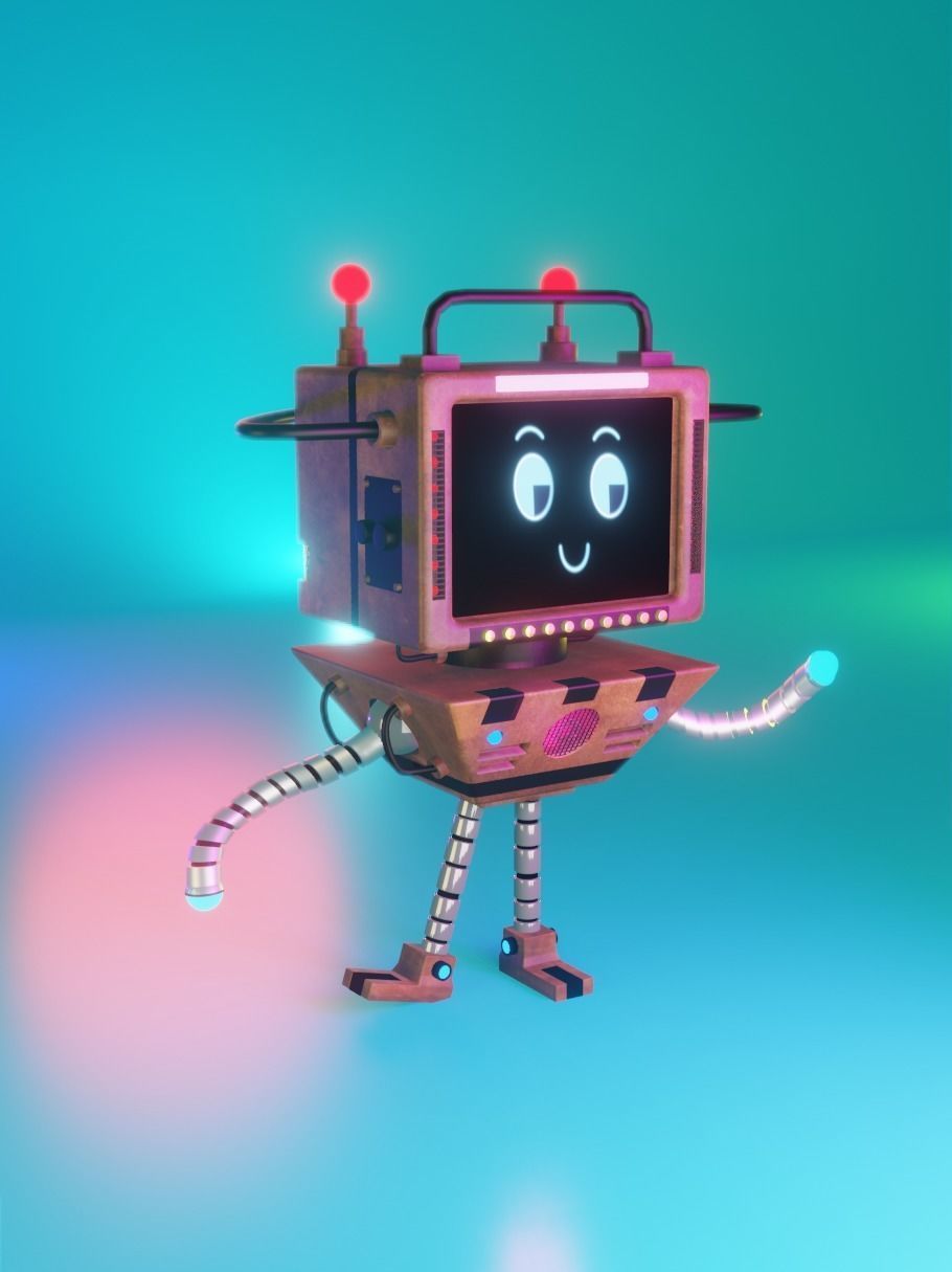 Robot 3D model_3