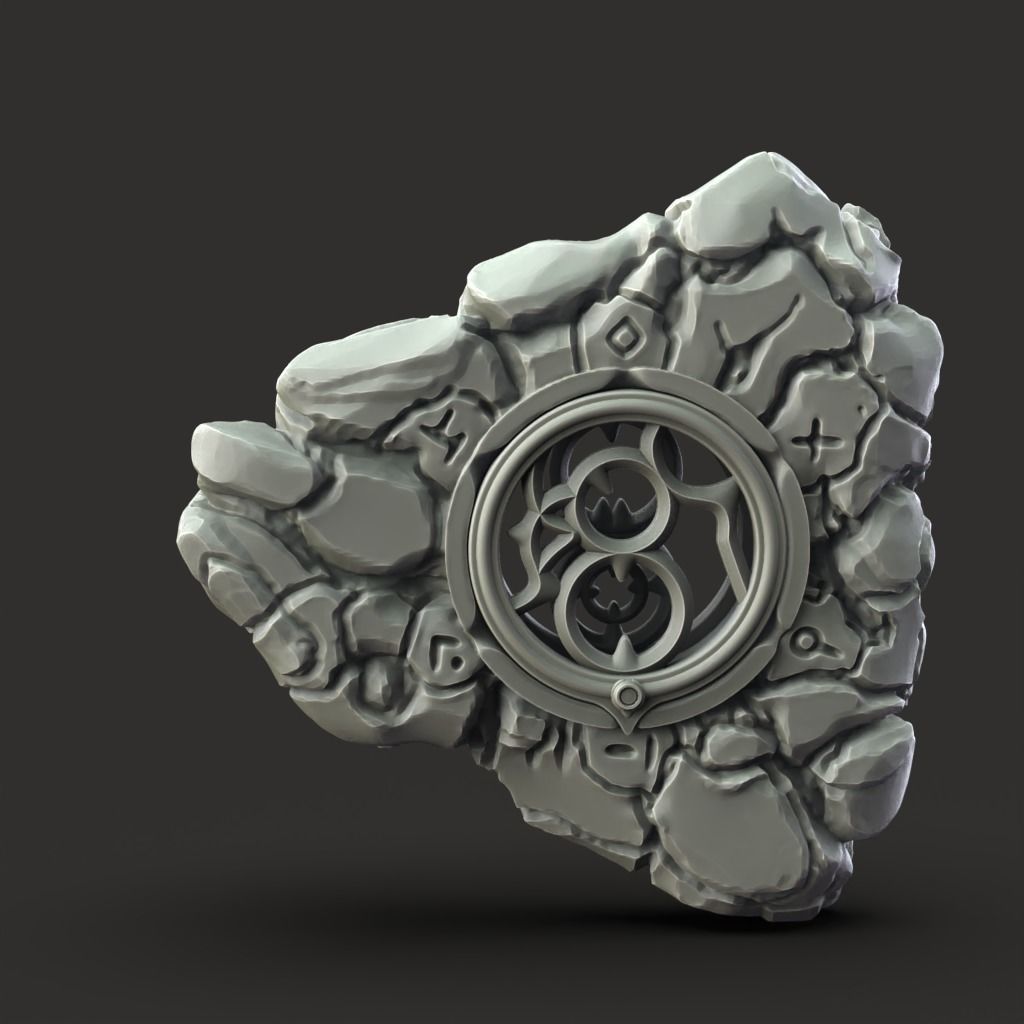 Hag Stone - 3D Printable TTRPG - PRESUPPORTED - 32mm Scale 3D print model_5
