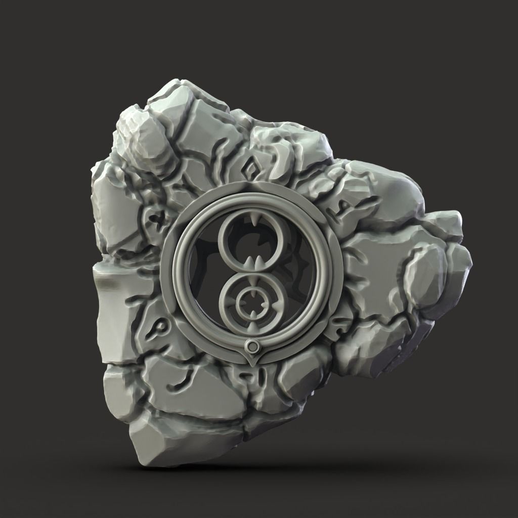 Hag Stone - 3D Printable TTRPG - PRESUPPORTED - 32mm Scale 3D print model_4