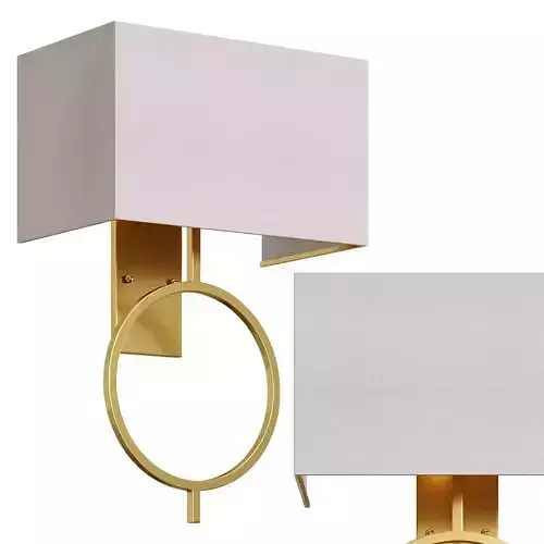 Rhys Brass Sconce By Arhaus