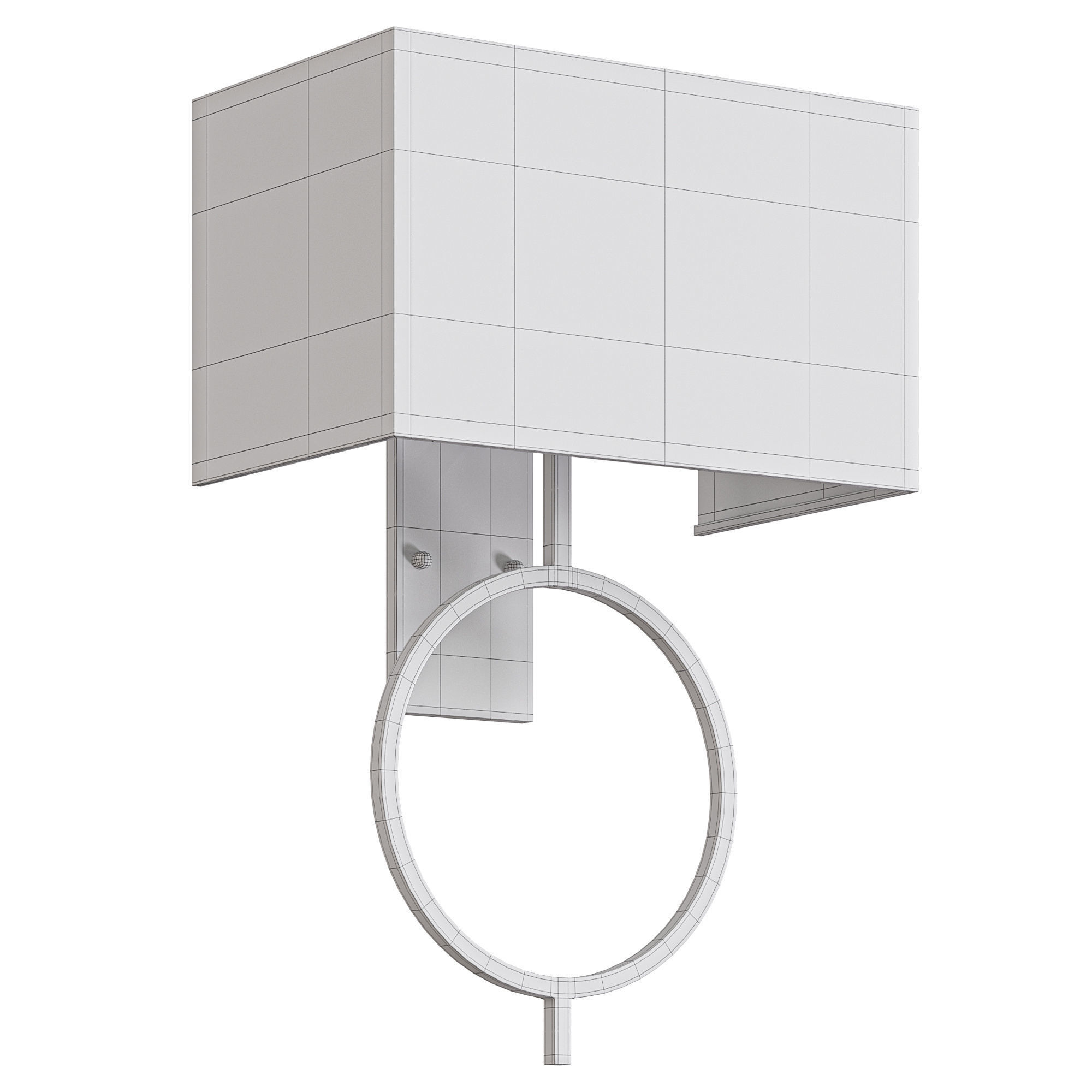 Rhys Brass Sconce By Arhaus 3D model_2