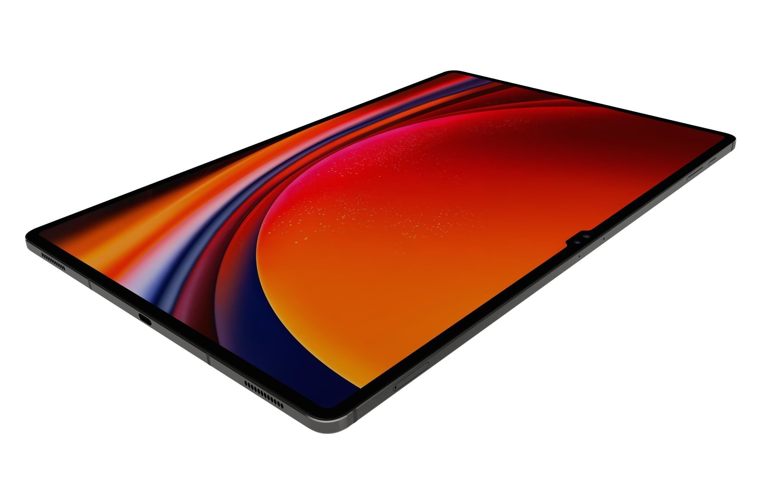 Samsung Galaxy Tab S9 Ultra Black 3D model_13