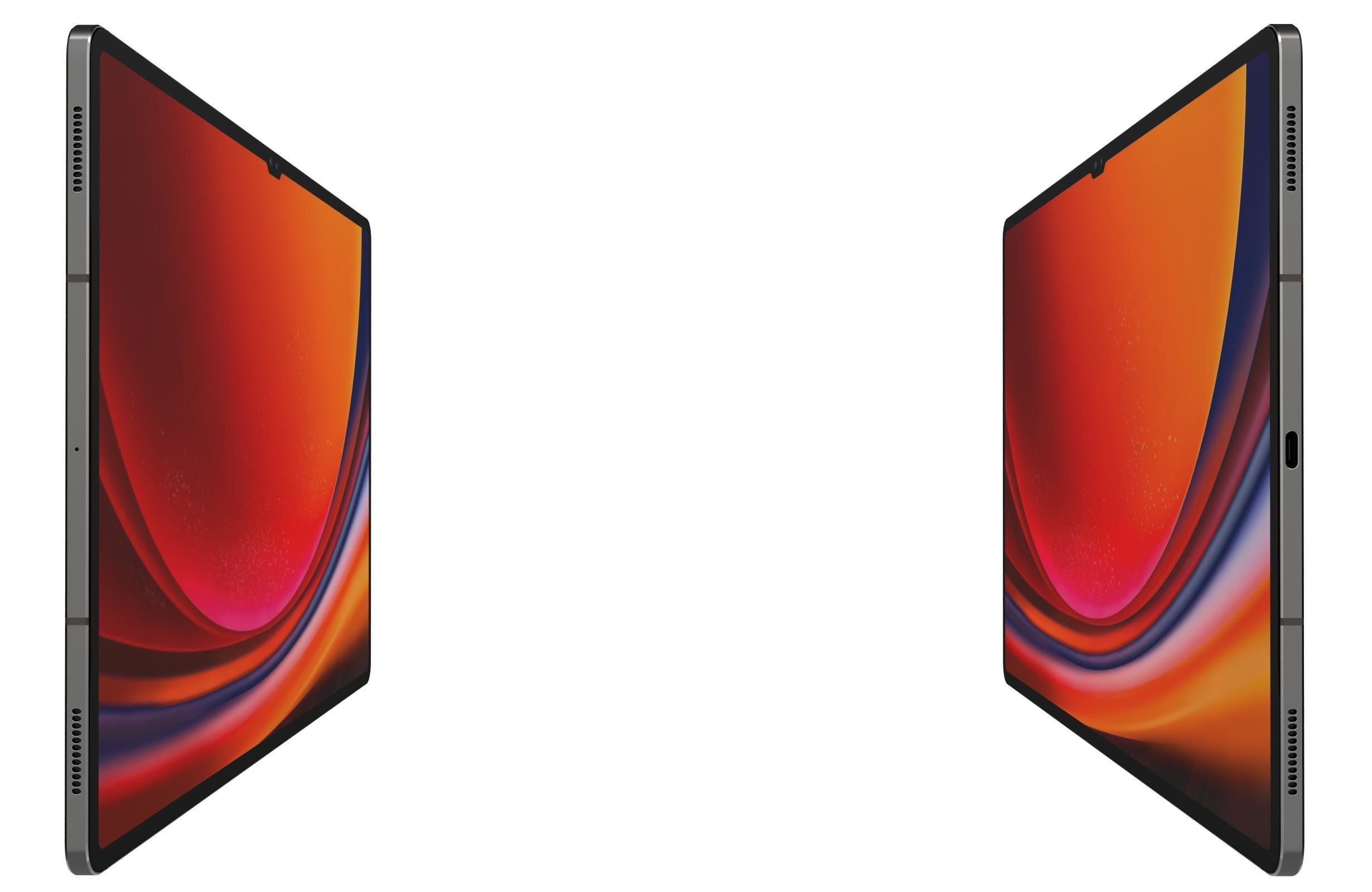 Samsung Galaxy Tab S9 Ultra Black 3D model_9