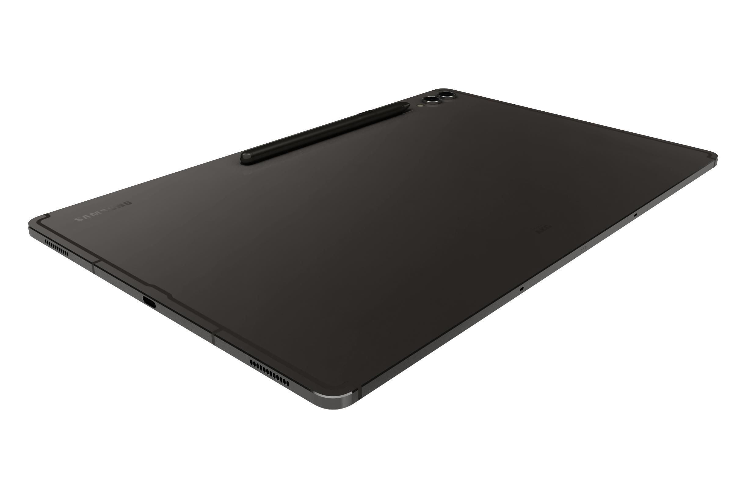 Samsung Galaxy Tab S9 Ultra Black 3D model_14