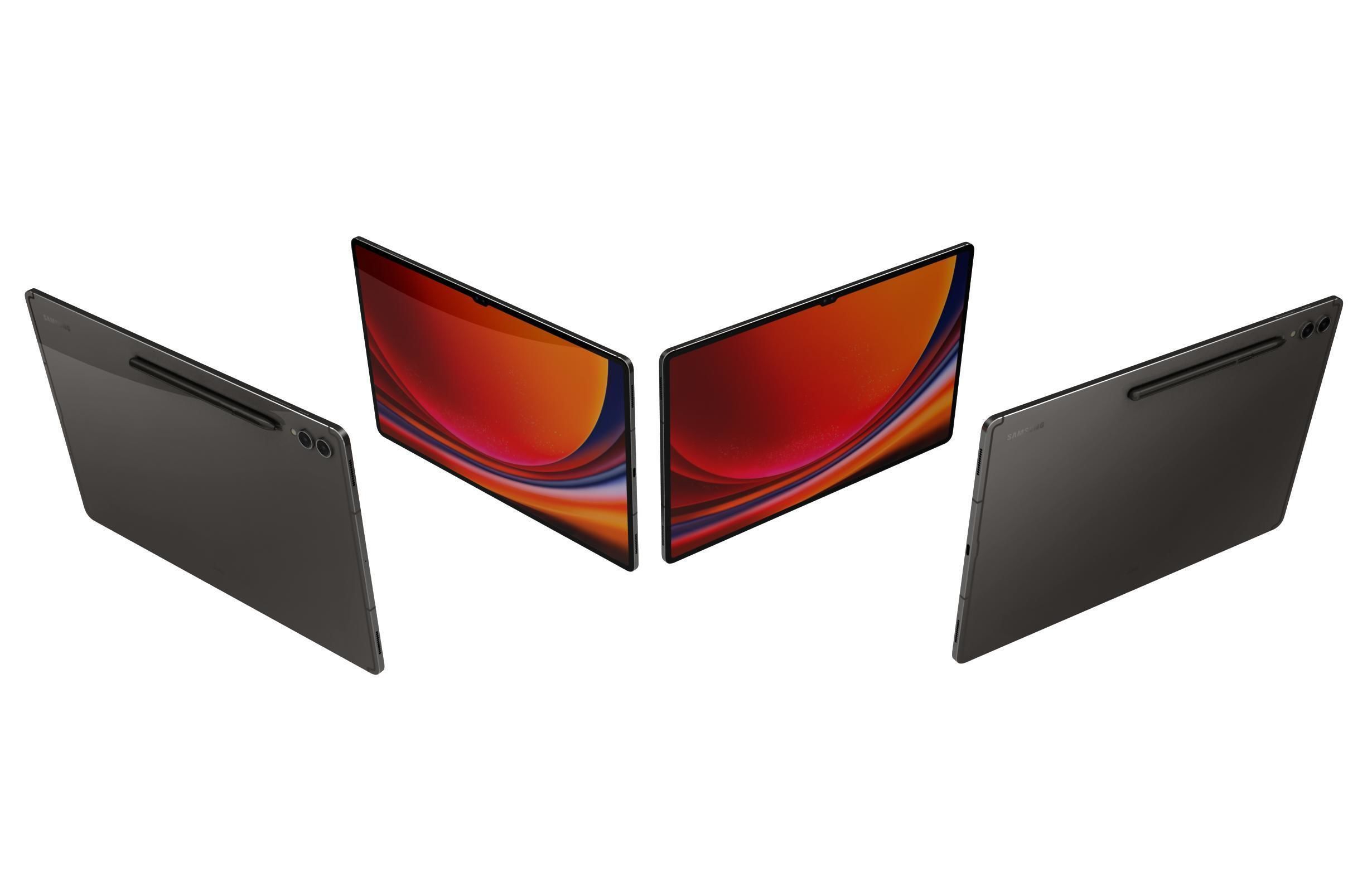 Samsung Galaxy Tab S9 Ultra Black 3D model_4