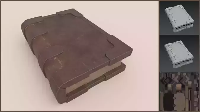 Simple Fantasy Stylized Book