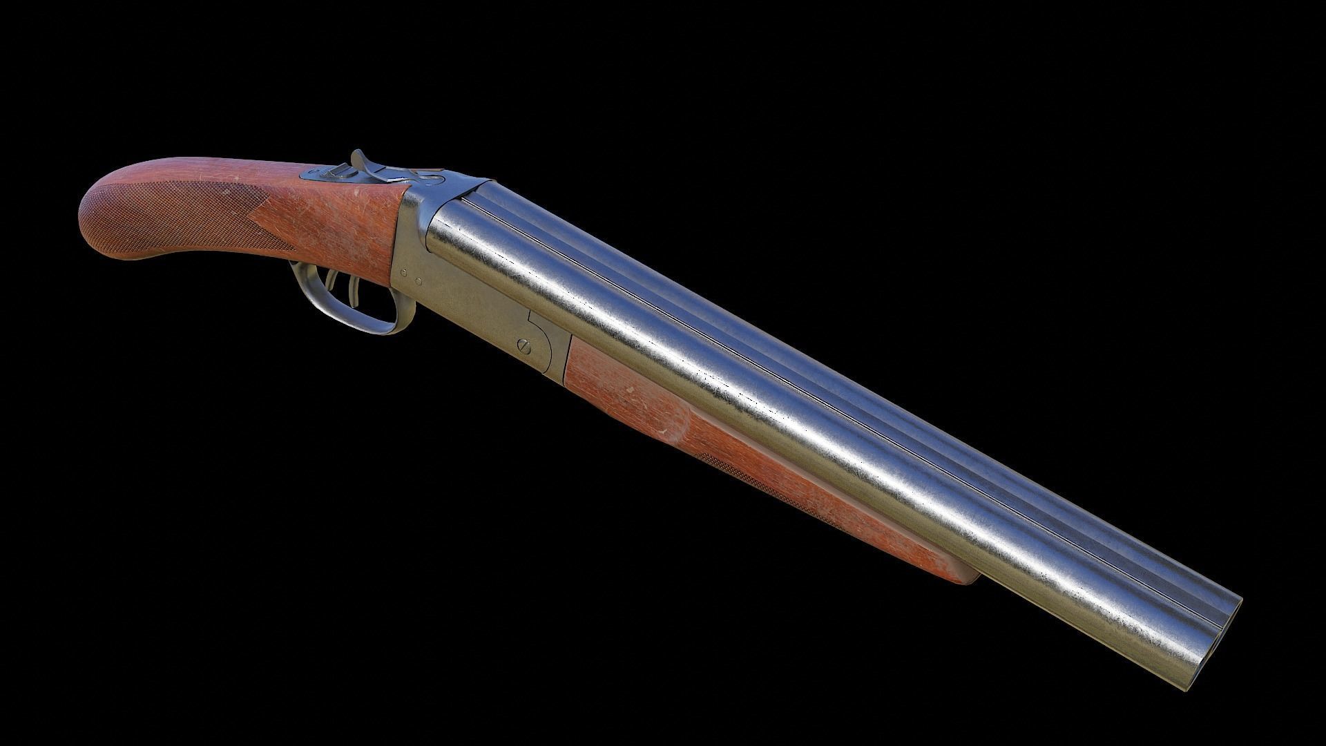 Shotgun 3D model_3
