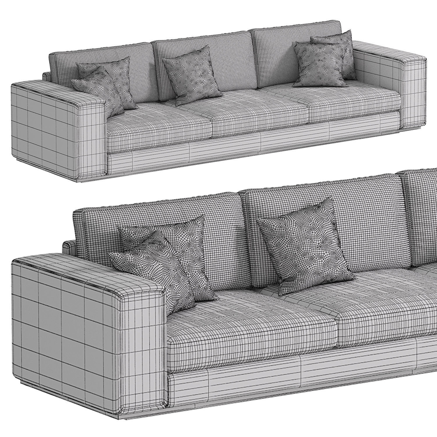 Sublime sofa by stylishclub 3D model_2