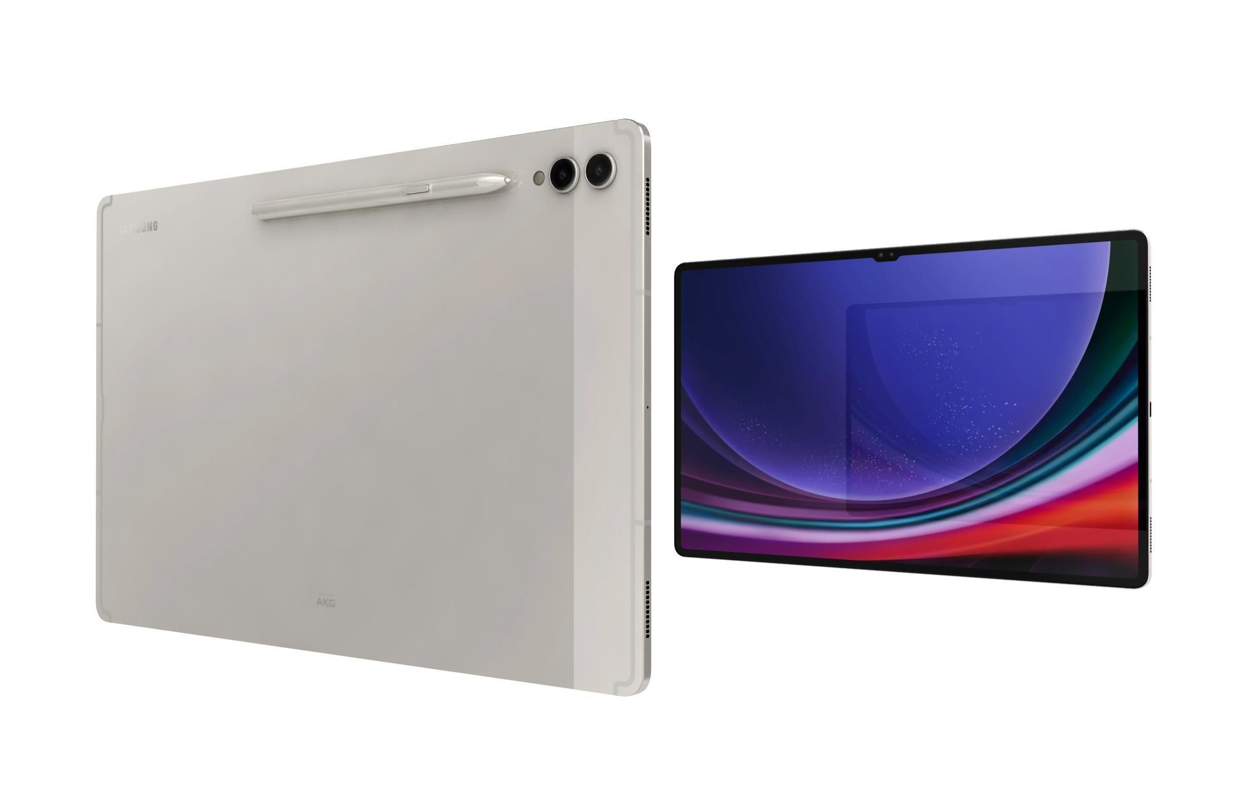 Samsung Galaxy Tab S9 Ultra Black And White 3D model_11