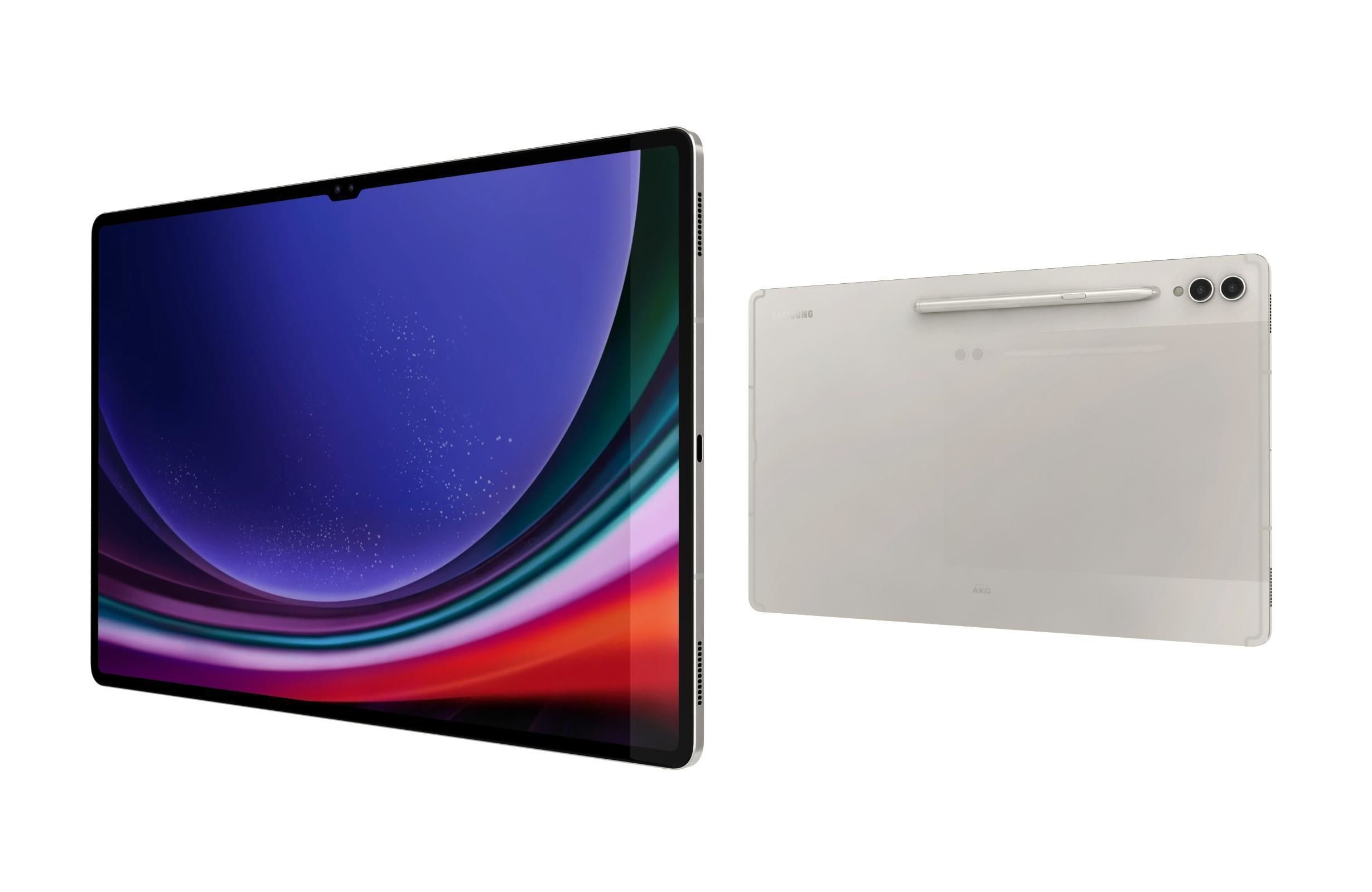 Samsung Galaxy Tab S9 Ultra Black And White 3D model_10