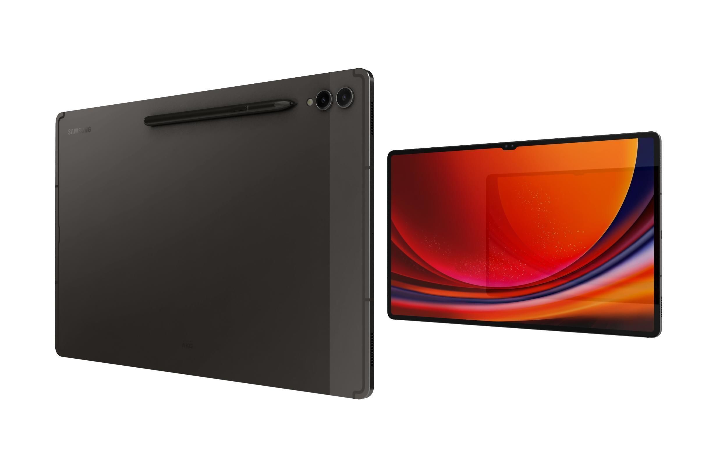 Samsung Galaxy Tab S9 Ultra Black And White 3D model_20