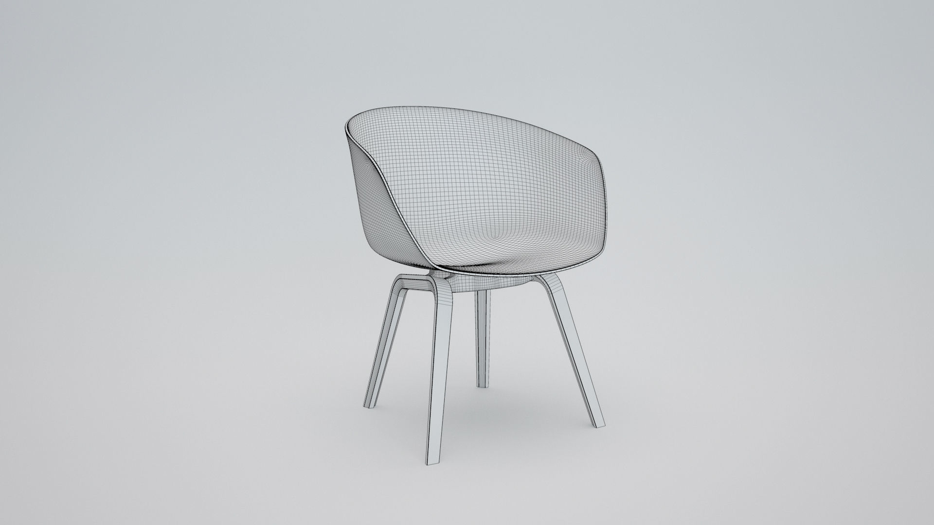 About A Chair Free 3D model_3