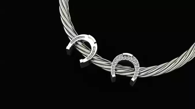  Horseshoe Charms 3D print model