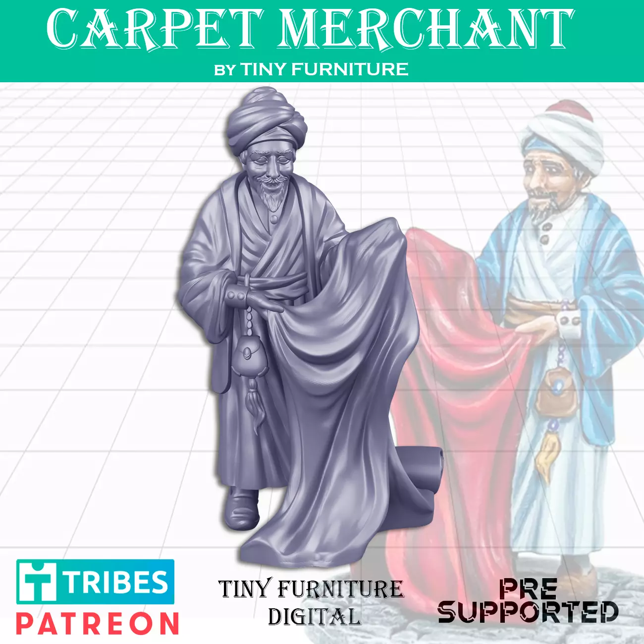 CARPETS MERCHANT 3D print model