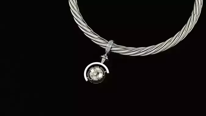 Globe Charms  3D print model