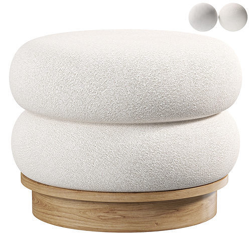  Split Pouf By EMMANUELLE SIMON 3D model
