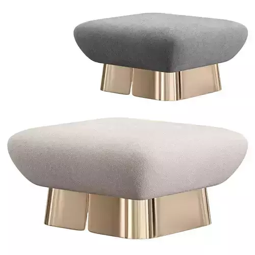 Koumac Ottoman by THIERRY LEMAIRE