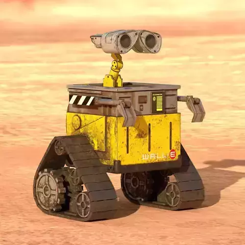 Wall-E Model with 2K Textures 3D model